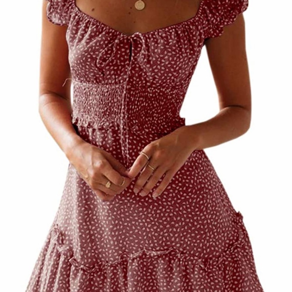 BRICK RED Dress, size medium NWT